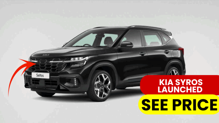 Kia Syros Launched – Prices Compared with Sonet and Seltos