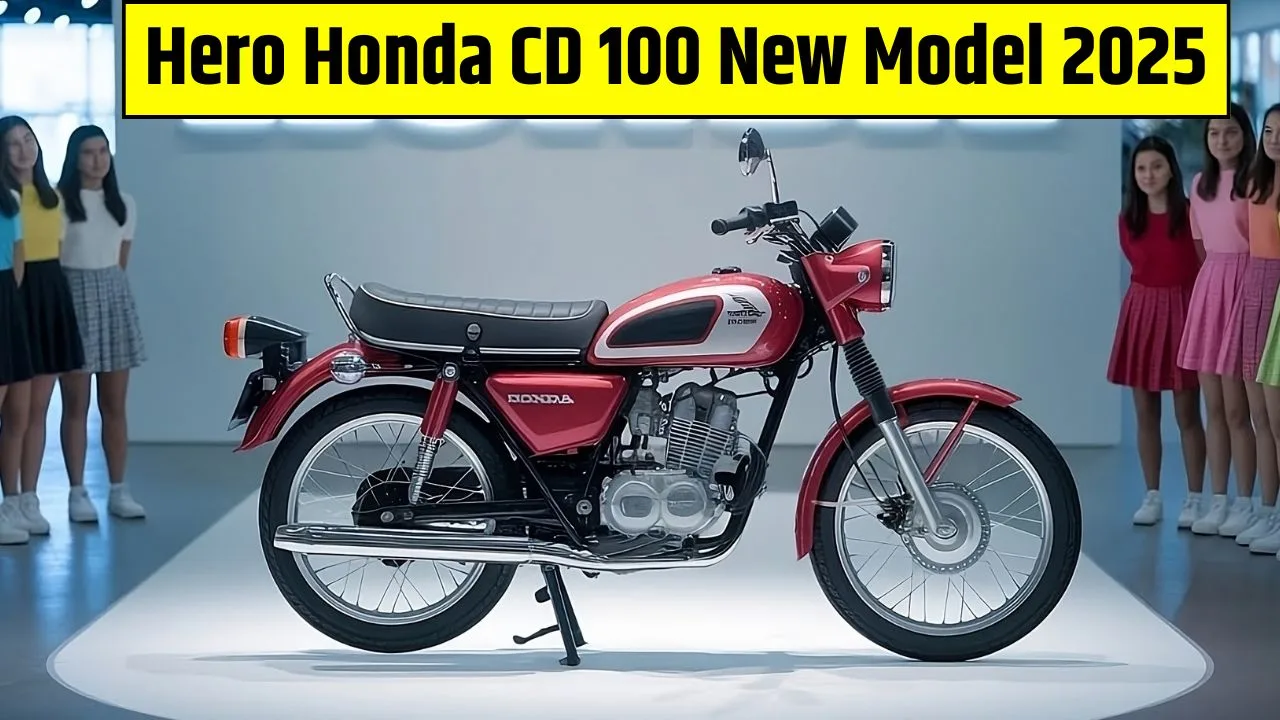 Hero Honda CD 100 New Model 2025 Launched with Classic Design, Modern Touch & 94 kmpl Mileage