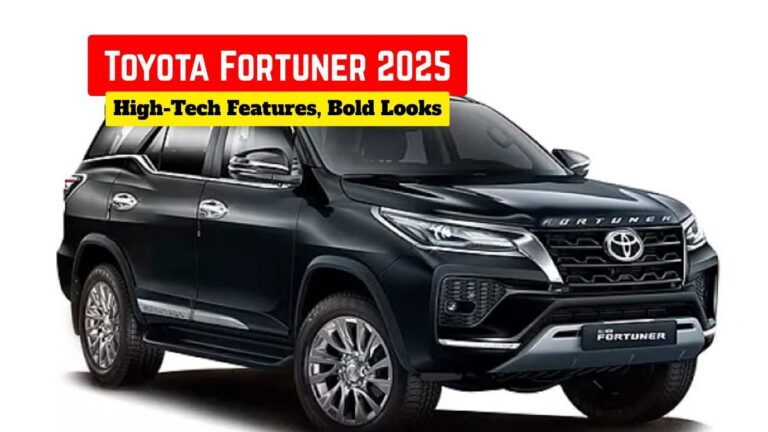 All-New Toyota Fortuner 2025 Packs High-Tech Features, Bold Looks & Affordable Price