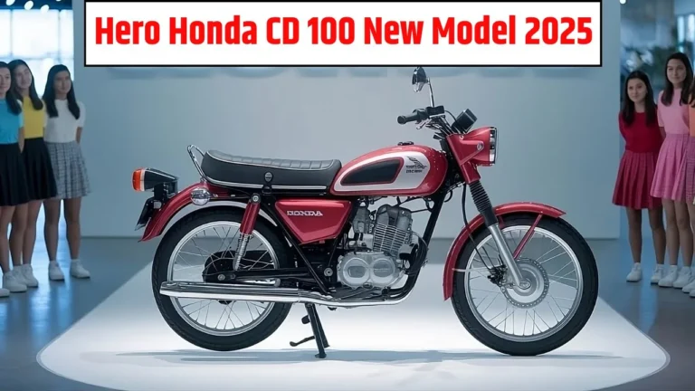 Hero Honda CD 100 New Model 2025 Launched with Classic Look and 90+ kmpl Mileage