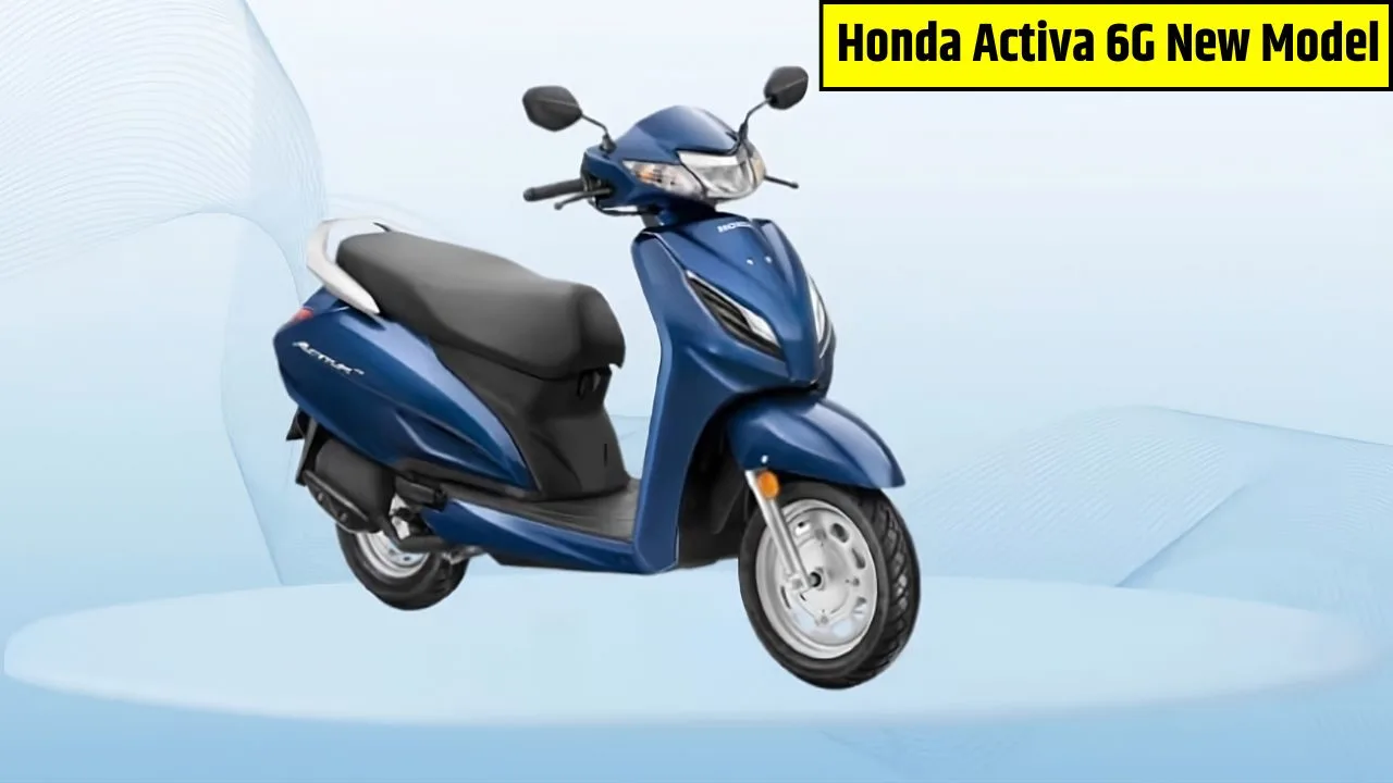 Honda Activa 6G Returns with 60+ KMPL Mileage, Premium Design, Smart Features & Budget-Friendly Pricing
