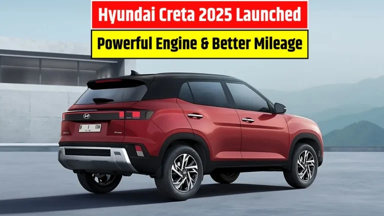 Hyundai Creta 2025 Launched with Panoramic Sunroof, AI-Based Features, Powerful Engine & Better Mileage